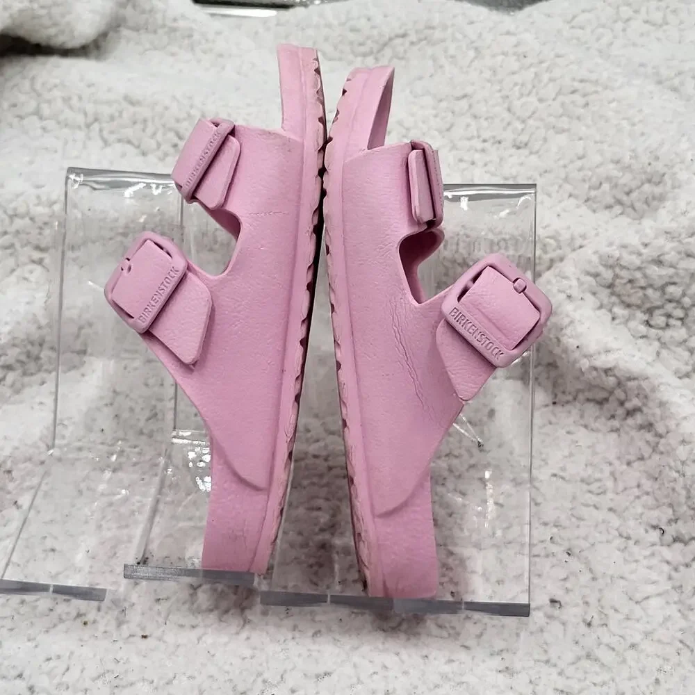 Birkenstock Arizona Essentials Slide Sandal Pink Girls EU 27 US 9-9.5